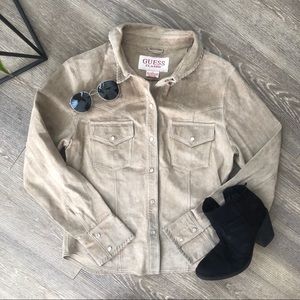 Guess Classic 100% leather button up